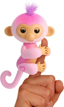 WowWee Інтерактивна мавпочка Гармонія Fingerlings 2023 New Interactive Baby Monkey Harmony