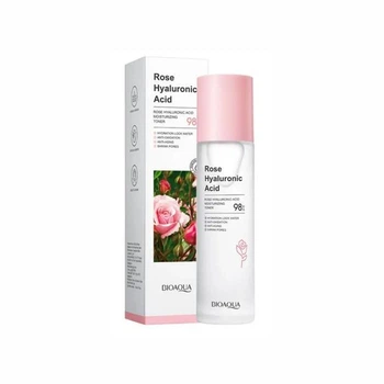 Зволожуючий тонер для обличчя Bioaqua Rose Hyaluronic Acid Moisturizing Toner з екстрактом троянди 100 мл