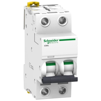 Автоматичний вимикач Schneider Electric Acti9 iC60L 2P, 25А, крива Автоматичний вимикач Schneider Electric Acti9 iC60L 2P, 25А, крива