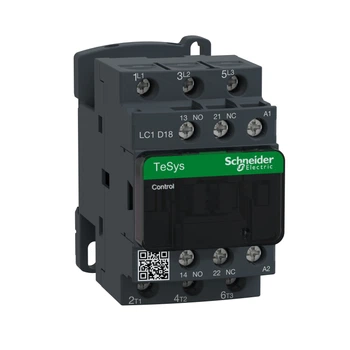 Контактор Schneider Electric TeSys D 3Р 18A 3НО+1НЗ ~220В 50Гц LC1D65A6M7