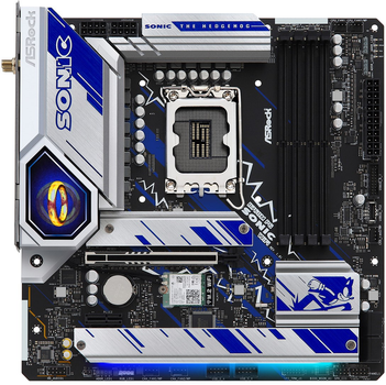 Материнская плата ASRock B760M PG Sonic WiFi (s1700, Intel B760, PCI-Ex16)