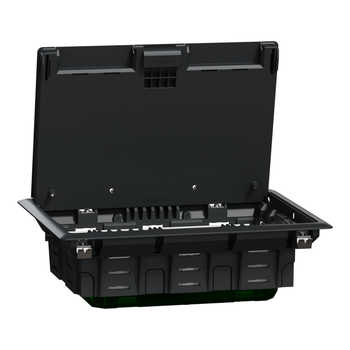 Підлоговий лючок Schneider Electric Unica System+ пластиковий 8 модулів (L) (INS52124)