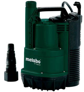 Насос погружний для чистої води Metabo TP 7500 SI, 300Вт, 7500л/г, висота 6.5м, глибина 5м, 0.65бар, 4.2кг (0250750013)