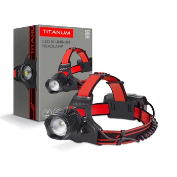 Налобний світлодіодний ліхтарик TITANUM TLF-H06 800Lm 6500K 27329