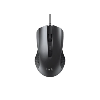 Дротова миша HAVIT HV-MS752 USB black/gray (100шт/ящ)