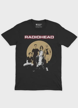 Чоловіча футболка MODNO з рок принтом "Radiohead" XXL Чорний (TS001-004-2-739-F-BL-M)