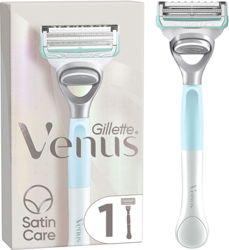 Станок для гоління жіночий (бритва) Venus Satin Care з 1 змінним картриджем (8006540816769)