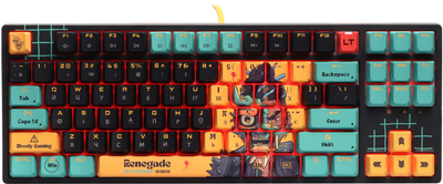 Механічна клавіатура Bloody AT87 (Renegade), підсвічування клавіш, USB 298546