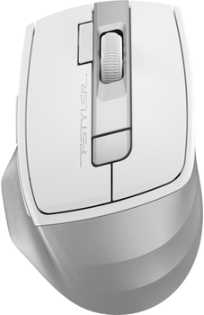 Миша бездротова A4Tech Fstyler FB45CS Air2 сріблястий/білий 298561