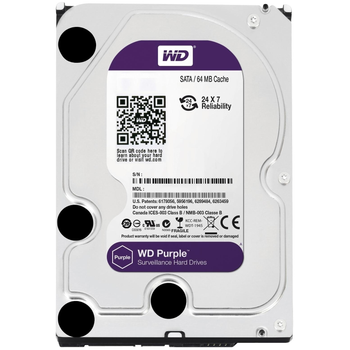 Жорсткий диск 3.5" Western Digital Purple 2TB (Western Digital20PURX)