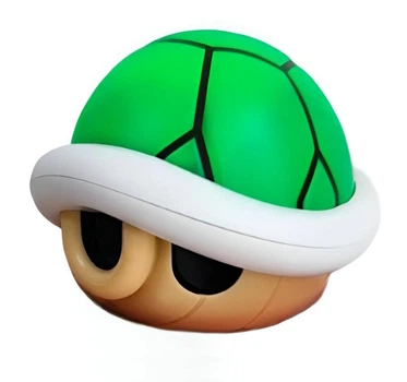 Нічник Super Mario акумуляторний Черепашка Turtle Shell зелений