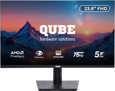 Монитор 23.8" QUBE Overlord B24F75Plus-IPS