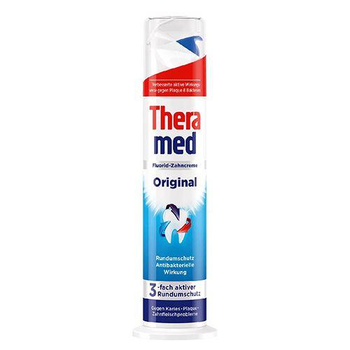 Зубна паста Theramed Original Антикарієс з дозатором 100 мл, тубус