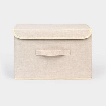 Ящик для хранения с крышкой MBM TH-07 S CREAM
