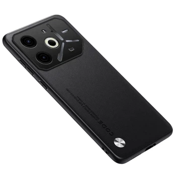 Шкіряний чохол - накладка CODE Tactile Experience для Tecno Pova 6 Neo black