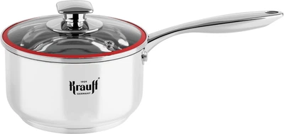 Ківш Krauff Prime Chef зі скляною кришкою 14 см 1.2 л (26-238-068)