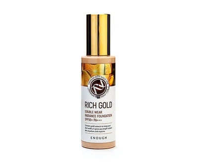 Тональна Основа Омолоджувальна З Золотом Enough Rich Gold Double Wear Radiance Foundation #21 SPF50+ PA+++ 100 g