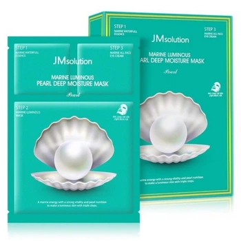 Маска Зволожуюча Відновлююча Трифазної Дії JM Solution Marine Luminous Pearl Deep Moisture Mask Pear