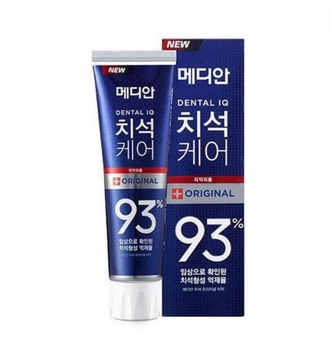 Зубна Паста Для Видалення Нальоту З Смаком Цитрусової М"яти Median 93% Toothpaste Original (синя упа