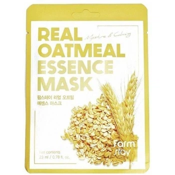 Тканинна маска з екстрактом вівса FarmStay Real Oatmeal Essence Mask 23ml