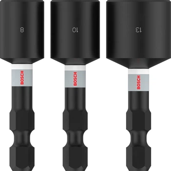 Набор ударных бит Bosch PRO Impact 8 x 50, 10 x 50, 13 x 50 мм, 3 шт (2608521U64)