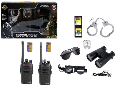 Zestaw policyjny Icom Warfare z walkie talkie (8602306290905)