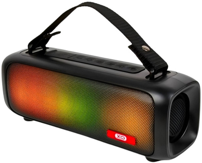 Акустическая система XO F39 RGB BT5.1 AUX/USB TWS 18 Вт Черная (XO-F39-BK)