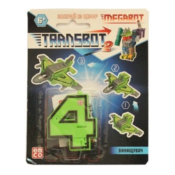 Игрушка-трансформер Transbot Истребитель (6889/4) (10-554065)