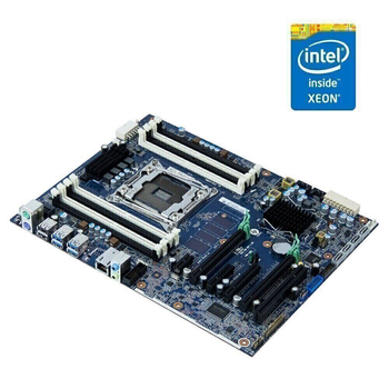 Комплект: Материнская плата HP Z440 / Intel Xeon E5-2618L v3 (8 (16) ядер по 2.3 - 3.4 GHz) (аналог i7-7700K) / Socket LGA 2011 v3+v4 / NVMe boot + рамка крепления 2011 б/у