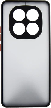 Чохол для смартфона Dengos Matte для Xiaomi Redmi Note 14 Pro Black (DG-TPU-MATT-156)