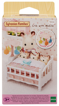 Zestaw Sylvanian Families Łóżeczko z karuzelką (SLV5534)