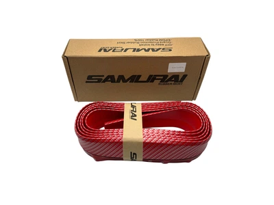 Молдинг на авто губа универсальная 250*6 Samurai красная резиновая (SM2506RE) SM2506RE