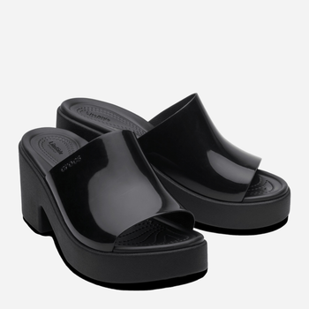 Klapki mule damskie Brooklyn Slide High Shine Heel