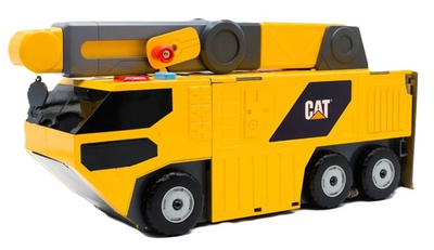 Zestaw Cat budowa auto dźwig + tor z światłami i dźwiękiem (21664833339)