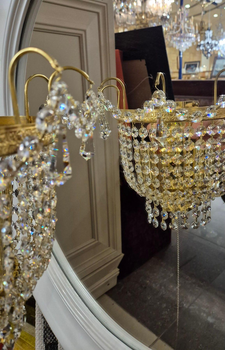 Кришталеве бра із серії Brilliant від провідного чеського виробника Preciosa 25 0664 002 07 00 03 01 (WB 0661/0/002)