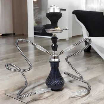 Кальян Hookah Amal 001-2 Plus Black висотою 41 см на 2 персони