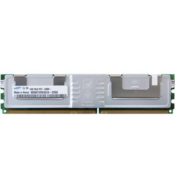 Модуль памяти для сервера Samsung 1Gb 2Rx8 PC2-5300F-555-11-B0 (M395T2953EZ4-CE66) ECC CL5 240-Pin БУ