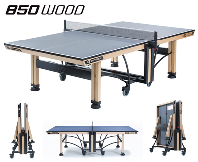 Теннисный стол Cornilleau 850 Wood Competition ITTF (для помещений) Серый
