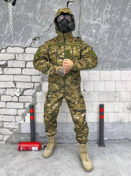 Тактический костюм Soft Shell Double Fleece Multicam S