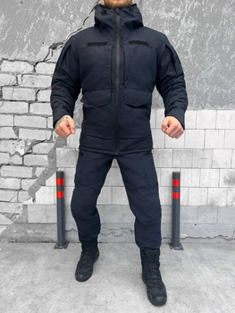 Тактичний зимовий костюм Softshell Omni-Heat Blue S