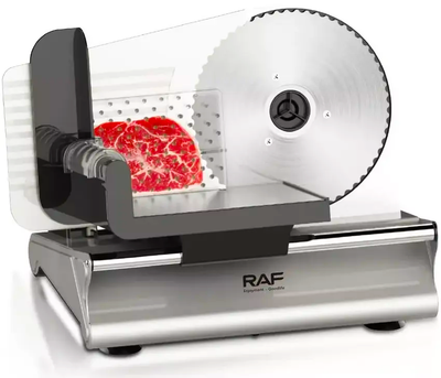 Слайсер для нарізування продуктів ломтерізка RAF P.8800