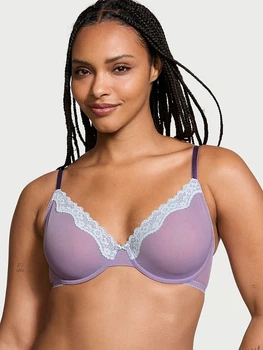 Бюстгальтер з кісточками Victoria's Secret 554146038 34B Бузковий (1159824793)