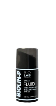 Крем флюїд із SPF25 для обличчя Biolab Estetic з пробіотиком та ніацинамідом 50 мл