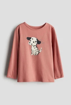 Реглан терракотовый Собачка H&M 92см (400099527)