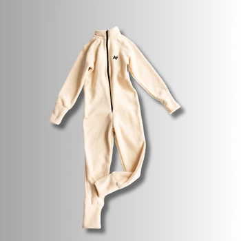 Комбінезон фліс з нашивкою AW Alwair kids Бежевий 164см 81036
