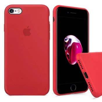 Чохол Silicone FULL case для IPhone 6/6s Red червоний
