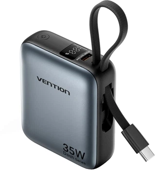 Powerbank Vention 10000mAh 35W Gray (FHEH0)