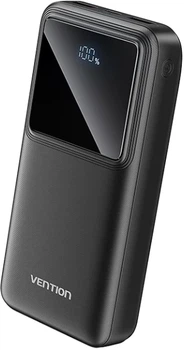 УМБ Vention 20000mAh 22.5W LED Display Black (FHLB0)
