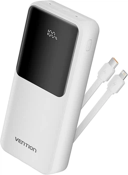 Powerbank Vention 20000mAh 22.5W White (FHPW0)