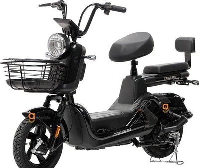 Електричний велосипед Crosser CR2 (800W 24Ah 60V) - Чорний